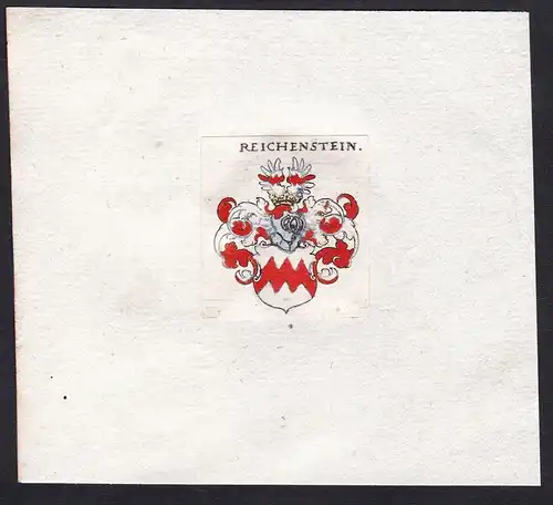 Reichenstein - Reichenstein Wappen Adel coat of arms heraldry Heraldik