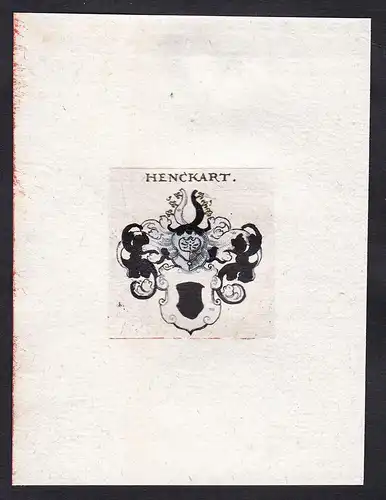 Henckart - Henckart Henggart Wappen Adel coat of arms heraldry Heraldik