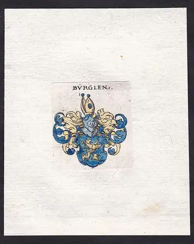 Bvrglen - Bvrglen Bürglen Wappen Adel coat of arms heraldry Heraldik