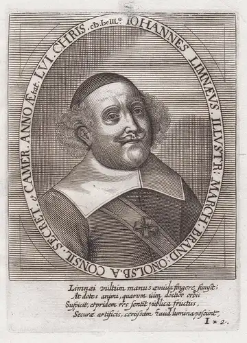 Iohannes Limnaeus Illustr. March: Brand: Onolsb. ... - Johannes Limnäus (1592-1665) Jena Ansbach Staatsrechtle