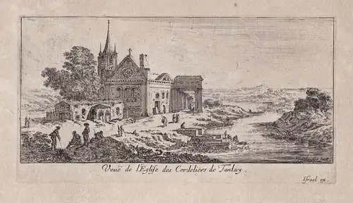 Veue de l'Eglise des Cordeliers de Tanlay - Tanlay Eglise des Cordiliers Yonne Bourgogne-Franche-Comte