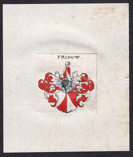 Fridow - Fridow Fridau Wappen Adel coat of arms heraldry Heraldik