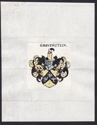 Gravenstein - Gravenstein Grauenstein Grafenstein Wappen Adel coat of arms heraldry Heraldik