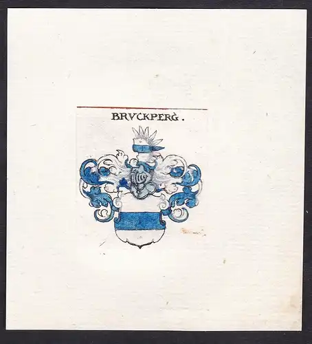 Brvckperg - Brvckperg Bruckperg Bruckberg Wappen Adel coat of arms heraldry Heraldik