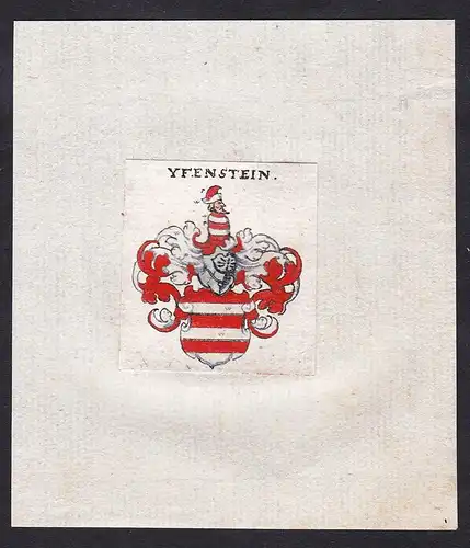 Yfenstein - Ufenstein Uffenstein Wappen Adel coat of arms heraldry Heraldik