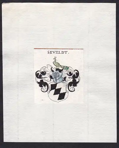 Seveldt - Seefeld Wappen Adel coat of arms heraldry Heraldik