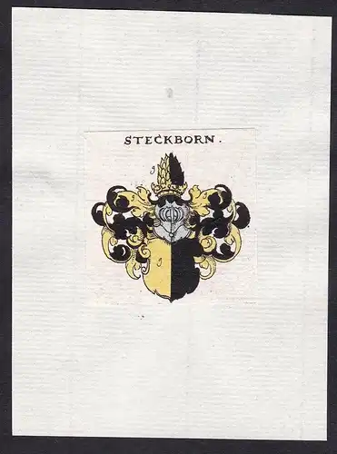 Steckborn - Steckborn Wappen Adel coat of arms heraldry Heraldik