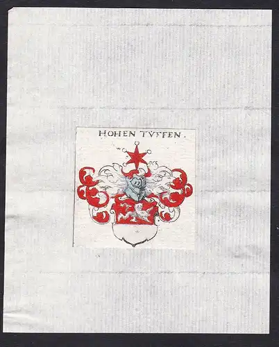 Hohen Tvffen - Hohenteuffen Teuffen Hohen Tuffen Wappen Adel coat of arms heraldry Heraldik