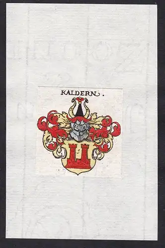 Kaldern - Kaldern Wappen Adel coat of arms heraldry Heraldik