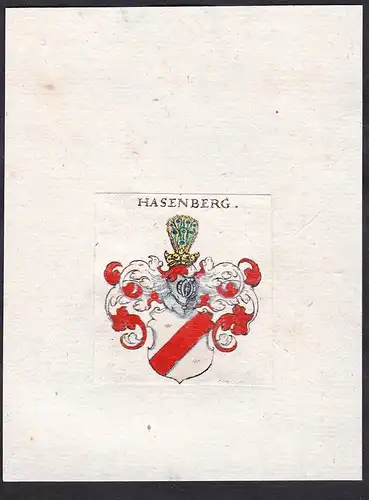 Hasenberg - Hasenberg Wappen Adel coat of arms heraldry Heraldik
