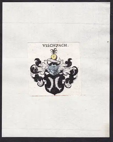 Vischpach - Fischbach Wappen Adel coat of arms heraldry Heraldik