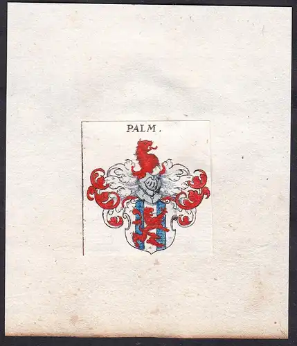 Palm - Palm Wappen Adel coat of arms heraldry Heraldik