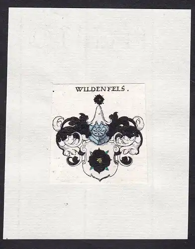 Wildenfels - Wildenfels Wappen Adel coat of arms heraldry Heraldik
