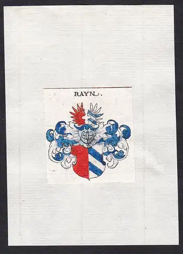 Rayn - Rain Rayn Wappen Adel coat of arms heraldry Heraldik