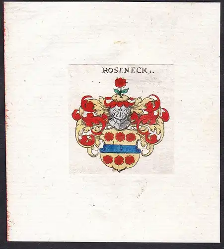 Roseneck - Roseneck Wappen Adel coat of arms heraldry Heraldik