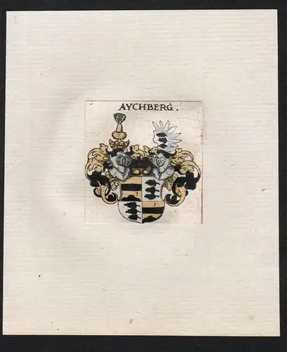 Aychberg - Aychberg Aichberg Wappen Adel coat of arms heraldry Heraldik