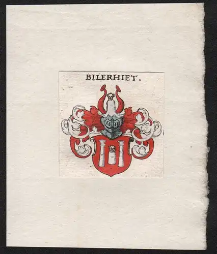 Bilerhiet - Bilerhiet Wappen Adel coat of arms heraldry Heraldik