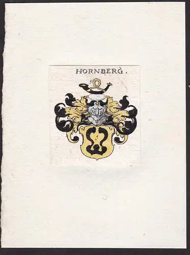 Hornberg - Hornberg Wappen Adel coat of arms heraldry Heraldik