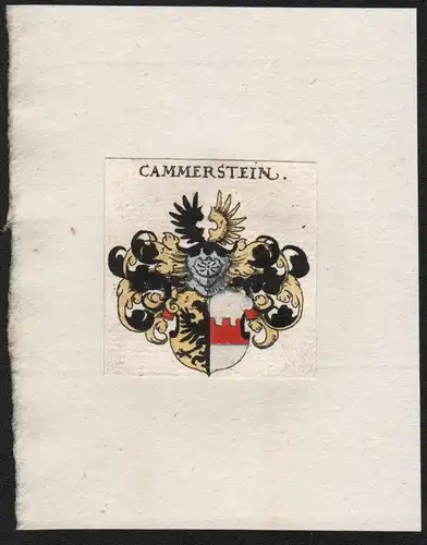 Cammerstein - Cammerstein Kammerstein Wappen Adel coat of arms heraldry Heraldik