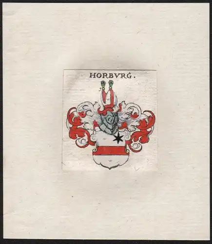 Horbvrg - Horburg Wappen Adel coat of arms heraldry Heraldik