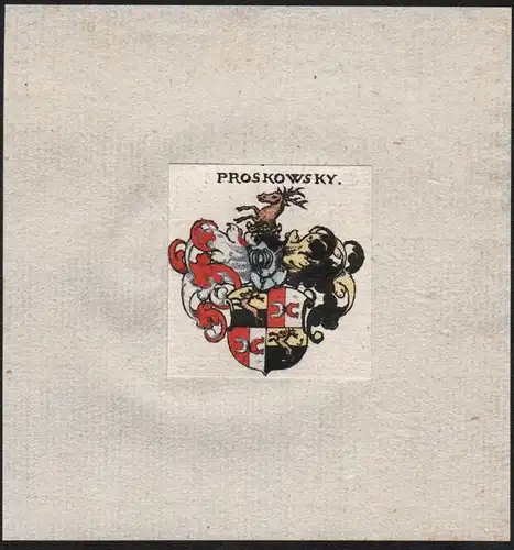Proskowsky - Proskowsky Wappen Adel coat of arms heraldry Heraldik