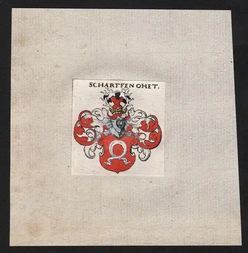 Scharffen Ohet - Scharffen Scharff Scharf Ohet Wappen Adel coat of arms heraldry Heraldik
