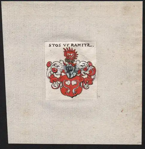 Stos VF Ramitz - Stos VF Ramitz Wappen Adel coat of arms heraldry Heraldik