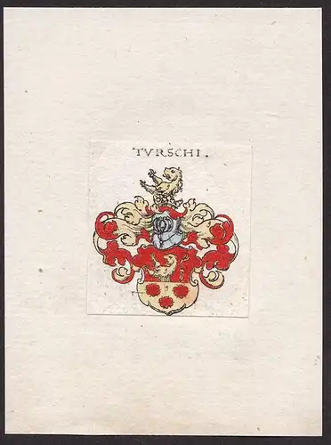 Tvrschi - Turschi Wappen Adel coat of arms heraldry Heraldik