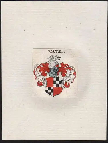 Vatz - Vatz Wappen Adel coat of arms heraldry Heraldik