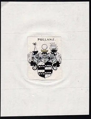 Pollans - Pollans Polland Pollan Wappen Adel coat of arms heraldry Heraldik