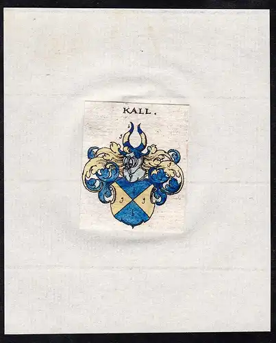Kall - Kall Wappen Adel coat of arms heraldry Heraldik