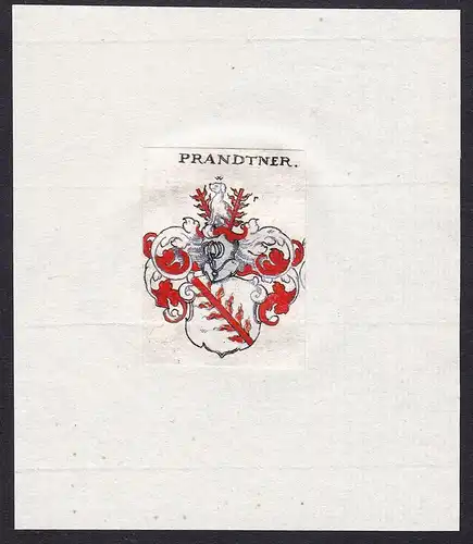 Prandtner - Prandtner Wappen Adel coat of arms heraldry Heraldik
