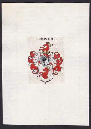 Troyer - Troyer Wappen Adel coat of arms heraldry Heraldik