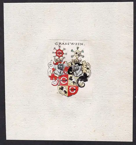 Grässwein - Grässwein Wappen Adel coat of arms heraldry Heraldik