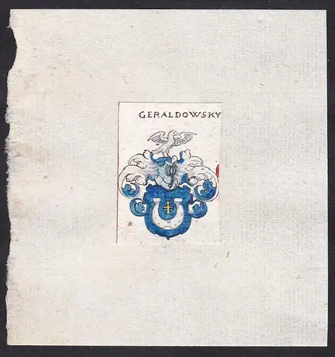 Geraldowsky - Geraldousky Wappen Adel coat of arms heraldry Heraldik