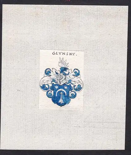 Glynsky - Glynsky Wappen Adel coat of arms heraldry Heraldik