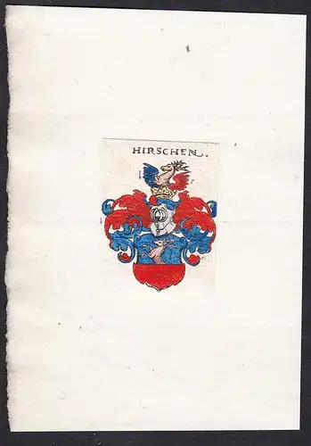 Hirschen - Hirschen Wappen Adel coat of arms heraldry Heraldik