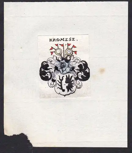 Kromese - Kromese Wappen Adel coat of arms heraldry Heraldik