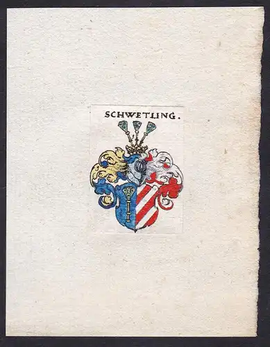 Schwetling - Schwetling Wappen Adel coat of arms heraldry Heraldik
