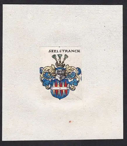 Seelstranck - Seelstranck Wappen Adel coat of arms heraldry Heraldik