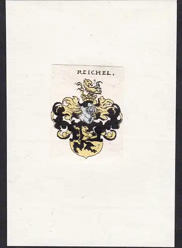 Reichel - Reichel Wappen Adel coat of arms heraldry Heraldik