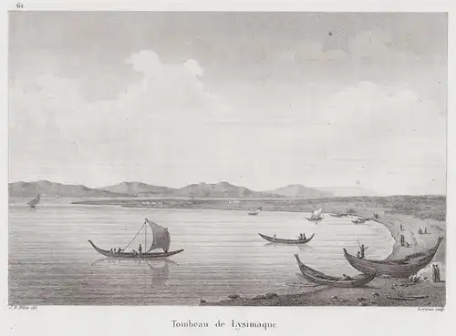 Tombeau de Lysimaque - Dardanelles Eksemil Canakkale Turkey Türkei / Depicts the putative Tumulus of Lysimachu