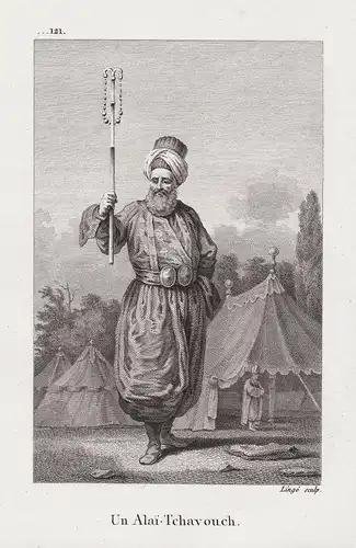 Un Alai-Tchavouch - Alay cavus military uniforms Ottoman Empire Turkey Türkei Trachten costumes costume Tracht