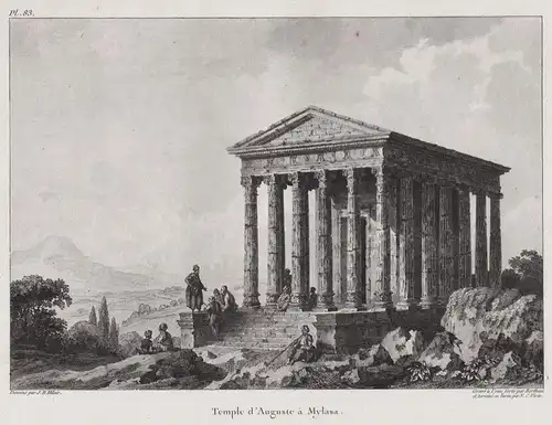 Temple d'Auguste a Mylasa - Milas Temple of Augustus Mugla province architecture Architektur Turkey Türkei