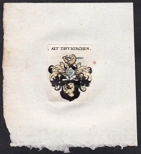 Alt Tavfkirchen - Alt Taufkirchen Wappen Adel coat of arms heraldry Heraldik