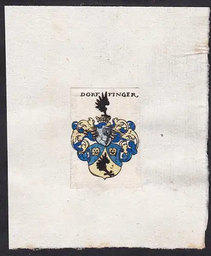 Dorffinger - Dorffinger Dorfinger Wappen Adel coat of arms heraldry Heraldik