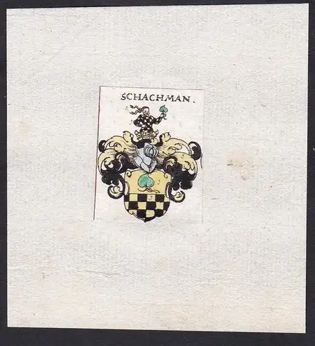 Schachman - Schachman Wappen Adel coat of arms heraldry Heraldik