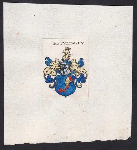 Kotvlinsky - Kotulinsky Wappen Adel coat of arms heraldry Heraldik