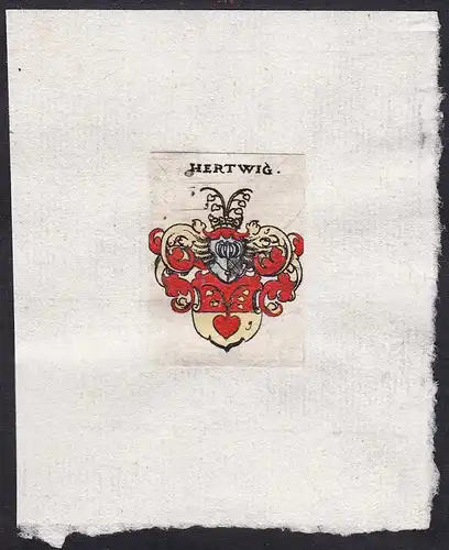 Hertwig - Hertwig Wappen Adel coat of arms heraldry Heraldik