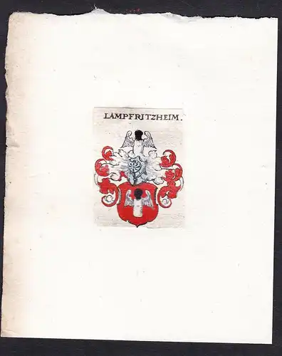 Lampfritzheim - Lampfritzheim Lampolzheimer Wappen Adel coat of arms heraldry Heraldik